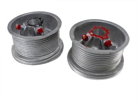Garage Door Standard Lift Cable Drums D400-144 (Pair)