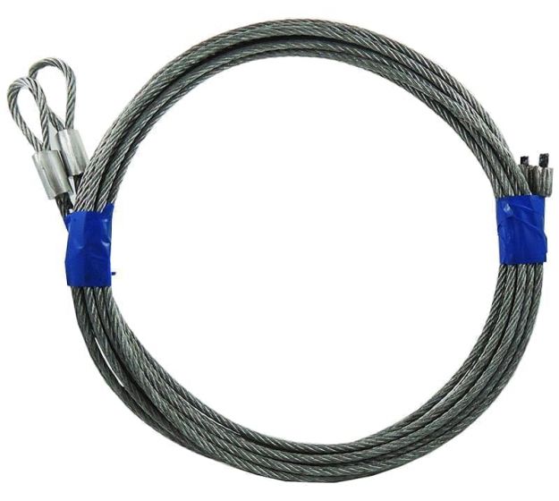 Garage Door Torsion Spring Cables 7' ( 7x19 ) (Pair)