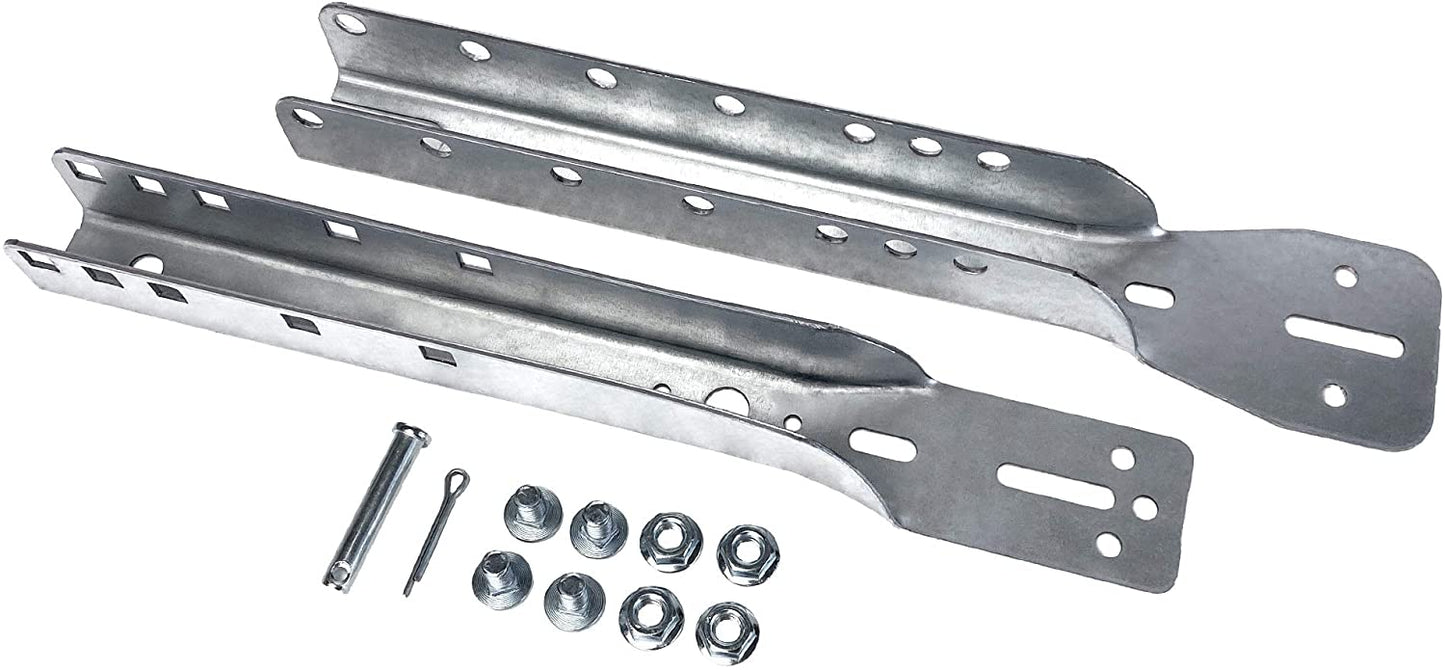 Magisale Garage Door Bracket Adjustable Reinforcement Bracket - Carbon Steel Zinc Plated