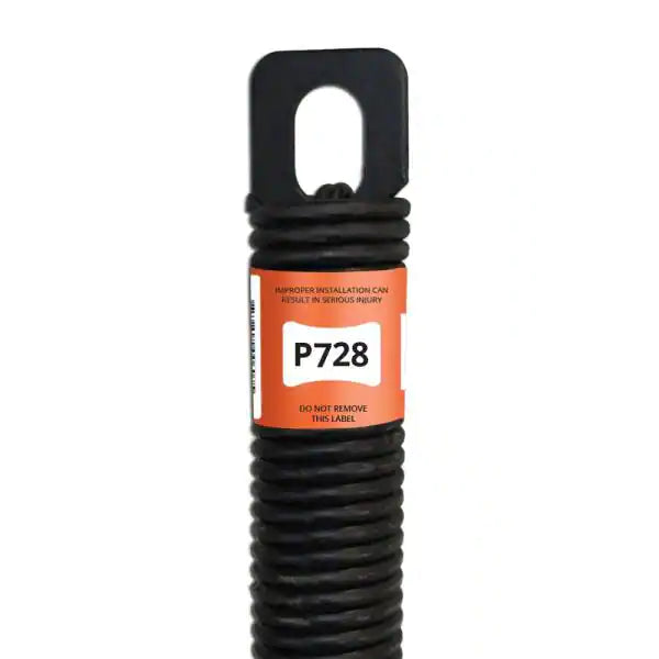 P728 28-Inch Plug-End Garage Door Spring (.177" #7 Wire)