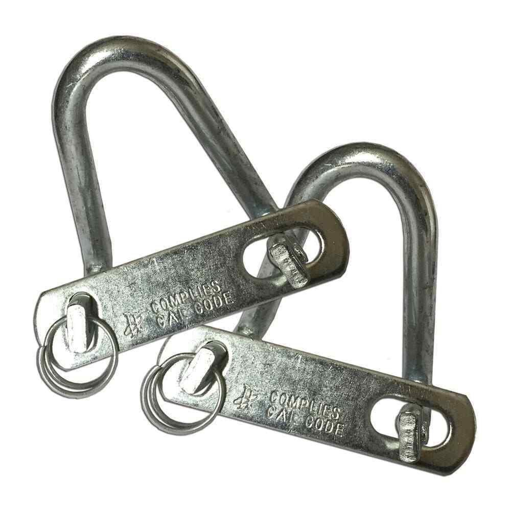 WH-18P Garage Door Containment W-Hook (2-Pack)