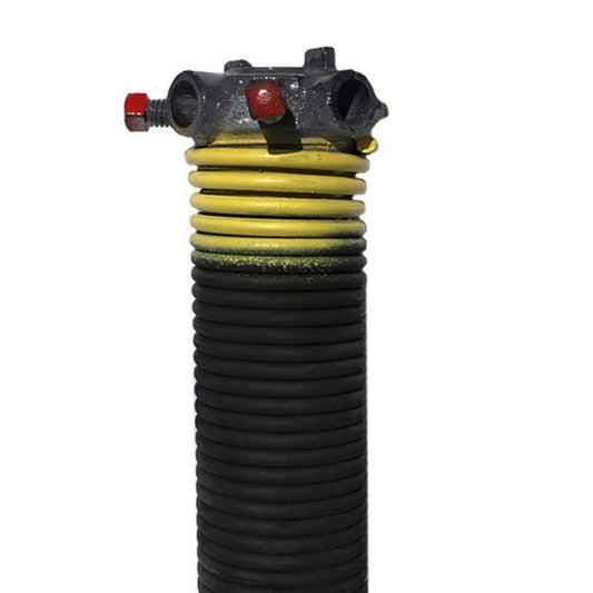 Garage Door Torsion Spring 207 x 1.75" x 23" (Left Wound Replacement) Right Side (Cone Color: Black)