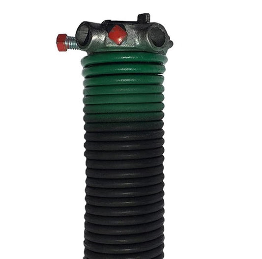 Garage Door Torsion Spring 243 x 1.75" x 33" (Right Wound Replacement) Left Side (Cone Color: Red)