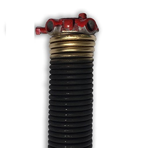 Garage Door Torsion Spring 250 x 1.75" x 33" (Left Wound Replacement) Right Side (Cone Color: Black)