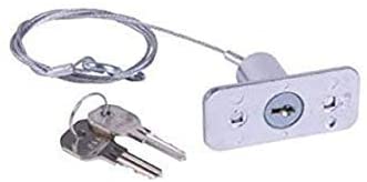 Door Opener 5' Cable Garage Door Disconnect Emergency Release Key Lock