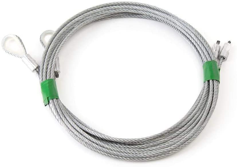 Garage Door Cable Set for 8ft Doors with Torsion Springs