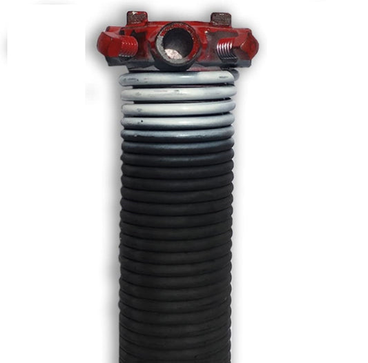 Garage Door Torsion Spring 218 x 1.75" x 26" (Left Wound Replacement) Right Side (Cone Color: Black)