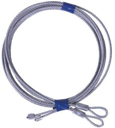 Pair of 7' Garage Door Cable For Torsion Springs