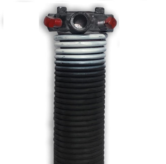 Garage Door Torsion Spring 218 x 1.75" x 26" (Right Wound Replacement) Left Side (Cone Color: Red)